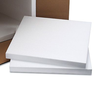 24&#034; x 24&#034; x 1&#034; EPS Foam Sheets (30 Sheets)