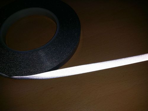 Silver high Reflective iron-on, heat transfer strip, 5mm x 5y (5mm x 4.5m)