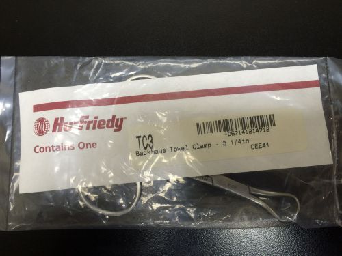 Hu-Friedy Backhaus Towel Clamp - 3 1/4 inch