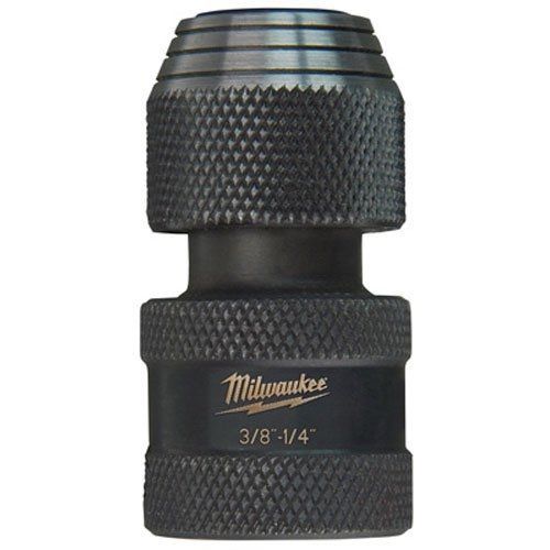 Milwaukee 48-03-4405 Shockwave 3/8-Inch Square by 1/4-Inch Hex Adapter