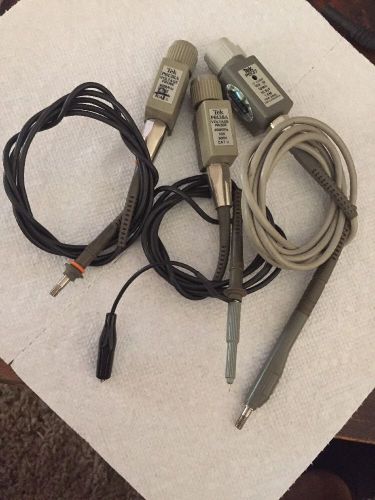 Lot of 2 TEK P6138A + 1 TEK P6137 Passive Oscilloscope Probes