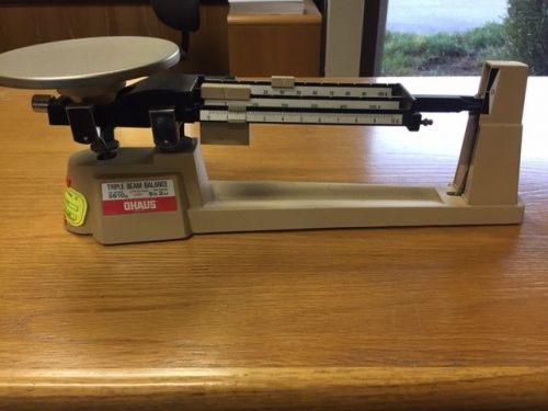 Ohaus triple beam balance for sale