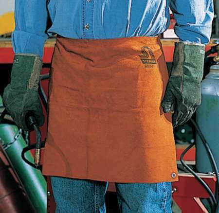 STEINER 12161 Welding Waist Apron, Leather, 18 x 24 In