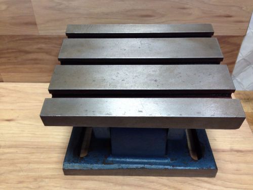 Nice 10 x 8&#034; tilting 50 degree milling table for sale