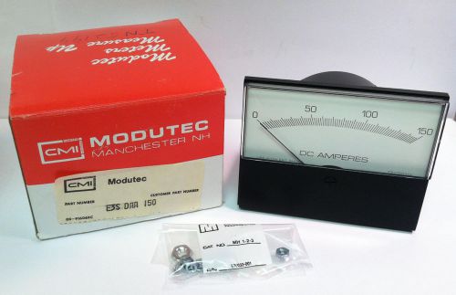 CMI Modutec E3S DAA 150 Panel Meter 0 to 150 DC Amperes - New Surplus