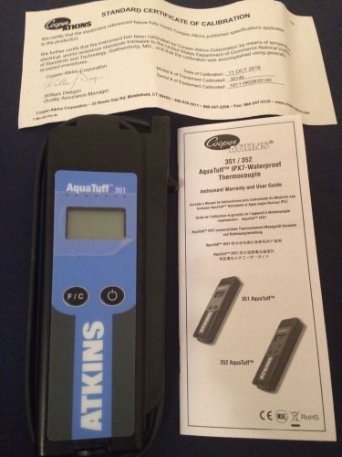 THERMOMETER DIGITAL Cooper-Atkins 35132 Aqua Tuff -100-500F thermocouple 81158