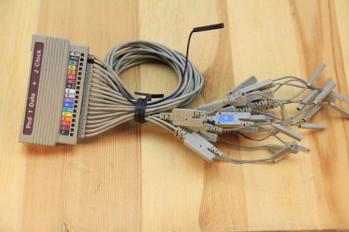 Agilent/hp pod 1 data + j clock logic analyzer test cable assembly (#0294) for sale