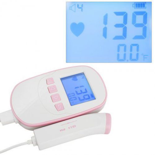 Fetal Doppler 2M Probe Ultrasound Prenatal Detector Baby Heart Patient Monitor