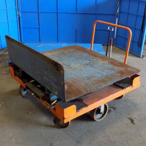 TOPPER INDUSTRIAL 2500lbs. CAPACITY MATERIAL HANDLING TILT CART 8108-5549-00S000