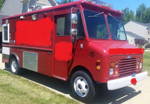Chevy p30 step van food truck for sale