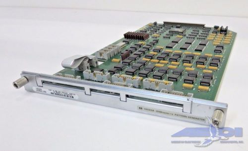 HP Agilent 16522A 200m Vectors/s Pattern Generator Module w/Cables