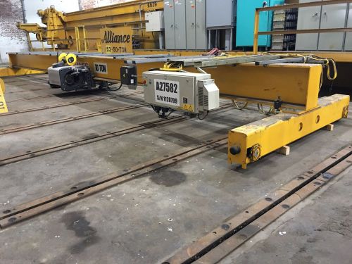 10 ton Kone Overhead Bridge Crane, 35&#039;-6&#039;&#039; Span, New 2009