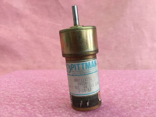 Pittman Motor GM8712G122  19.1 VDC  Motor  60.5:1 Ratio