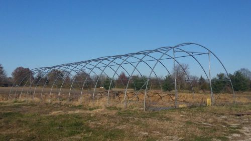 30&#039;x85&#039;x15 GREENHOUSE HOOP HOUSE HIGH TUNNEL PORTABLE STORAGE SHED 12&#039;X12&#039; DOORS