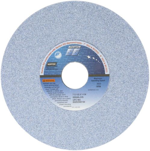 Norton 5SG Vitrified Toolroom Abrasive Wheel Type 1 Straight Ceramic Aluminum...