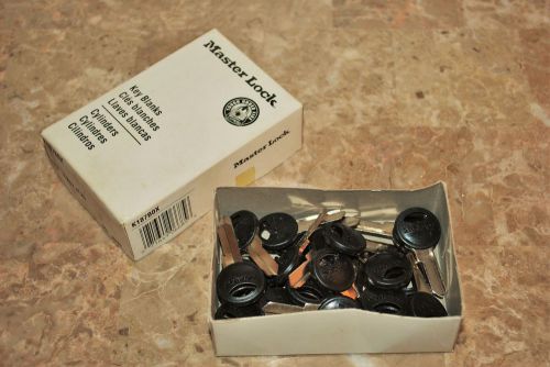 Box of 25 uncut Master lock key blanks # K187 open box