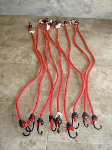 ABN Heavy Duty 30in Bungee Cords, 9PC