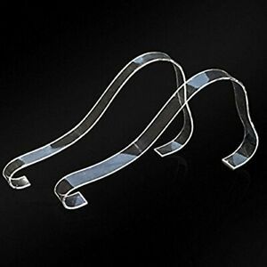 5 Pairs Clear Acrylic Sandal Shoe Display Stand Shoe Supports Shaper Forms