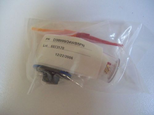 Aero d38999/24wb5pn jam nut receptacle connector - brand new - free shipping!!! for sale