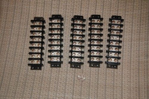 Lot of 5 kulka 603 terminal blocks for sale