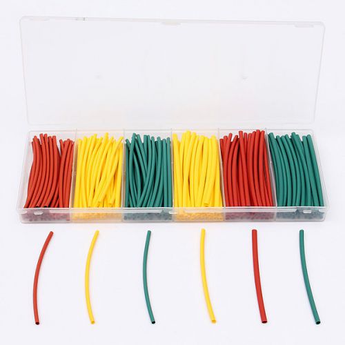 180X 2:1 Polyolefin Halogen-Free Heat Shrink Tubing Sleeving Wrap 100mm Kit