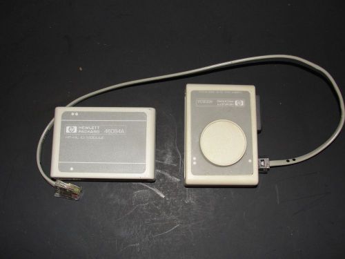 Hewlett Packard 46083A rotary dial and HP 46084A HP-HIL ID module