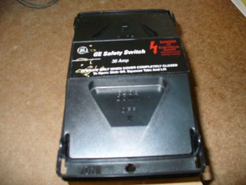 NEW GE #TPF130 safety switch 30 Amp 120 Volt 1 pole