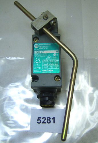 (5281)B Allen Bradley Gravity Return Limit Switch 802G-GP  Nema 1