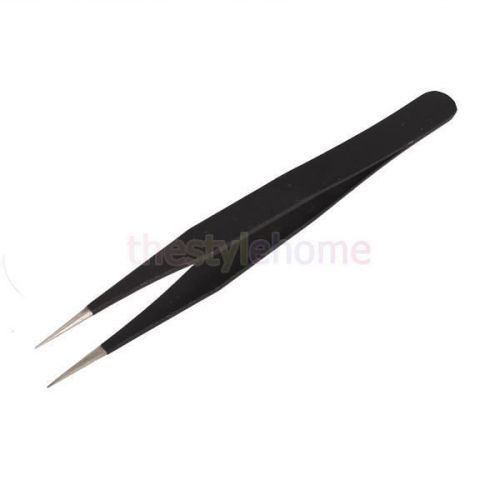 Anti-magnetic Antistatic Straight Tips Tweezer Crafts Jewelry Making Repair Tool