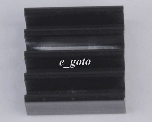 10PCS Heat Sink Black 8.5x8.5x5mm IC Heat Sink Aluminum 8.8*8.8*5MM good