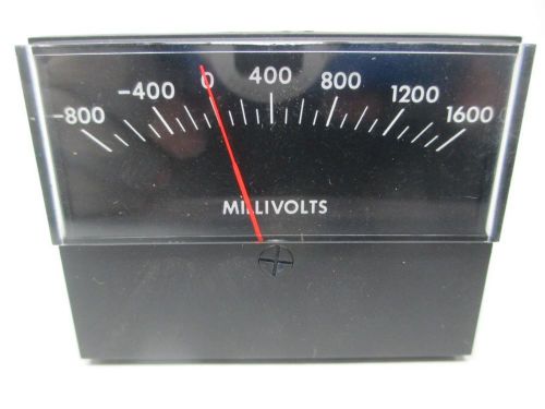 NEW MODUTEC 821808 VOLTAGE PANEL METER 3X2-1/4IN -800-1600MV-AC D290705