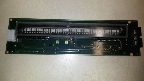 IEE 05464 ASSY 38362-01A 8&#034; x 1&#034; VFD Vacuum Fluorescent Display