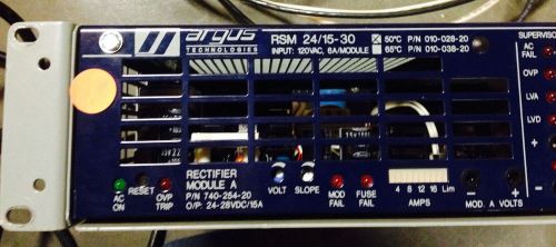 Argus Technologies RSM 24/15-30, Rectifier Model A