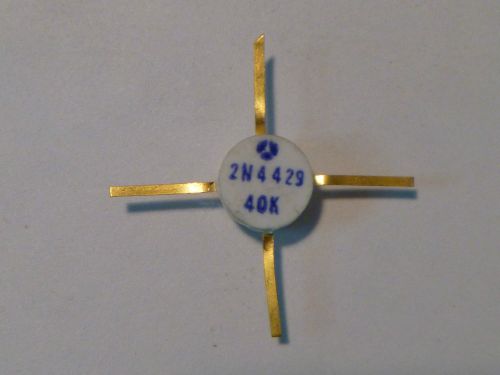 5X 2N4429 RF NPN Power Transistor 1W HF - VHF - UHF New - Gold Plated Ribbon