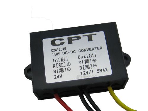Dc to dc buck converter car power supply volt regulator 12v to 5v power adapter for sale