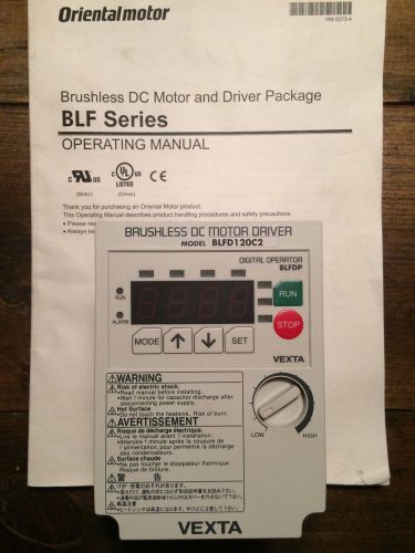 vexta brushless dc motor driver blfd120c2