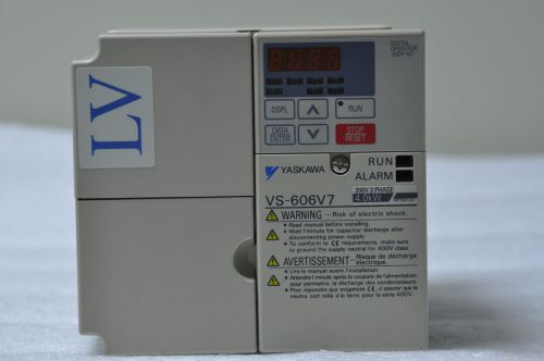 YASKAWA VS-606V7 CIMR-V7CC24P0 / JVOP-147 INVERTER