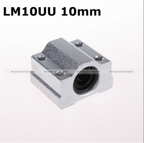 2Pcs SCS10UU LM10UU 10mm Linear Motion Ball Bearing Slide Unit Bushing New S7