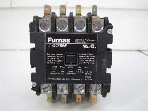 Furnas Siemens 42CF25AF Definite Purpose Controller 4P