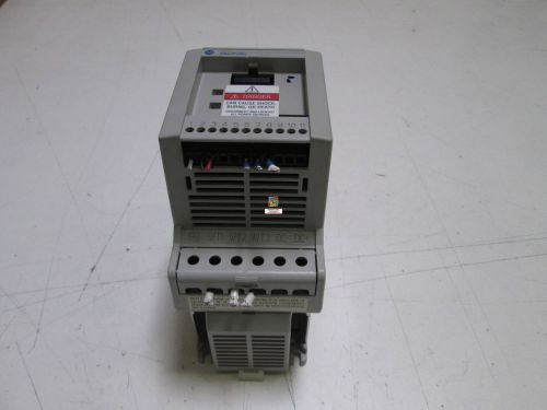 ALLEN BRADLEY SPEED CONTROLLER 160-AA04NSF1 SER.C FRN:7.06 (TOP MISSING) *AS IS*