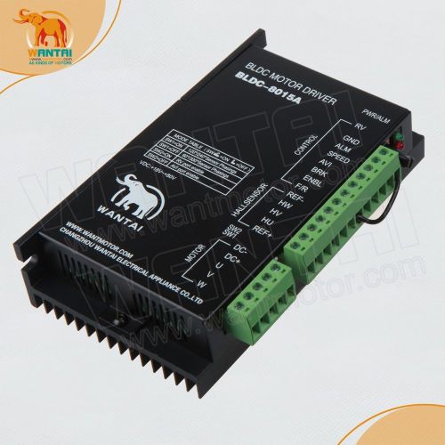 Free ship ! cnc wantai brushless dc motor driver bldc-8015a,50vdc,5000rpm peak for sale