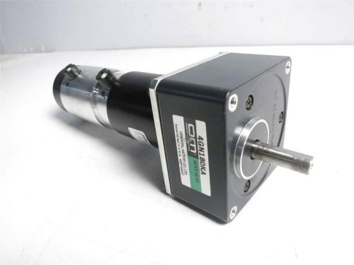 Mcg servo motor 23dcmtg2365 w/ renco encoder &amp; om gear head 4gn180ka jn 0 f12 for sale