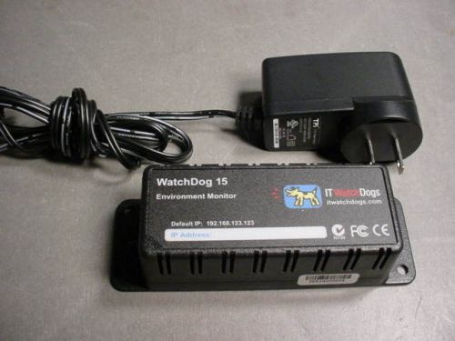 Ethernet IP WATCHDOG 15 ENVIRONMENT MONITOR Temperature sensor ITWATCHDOGS 1.5.4