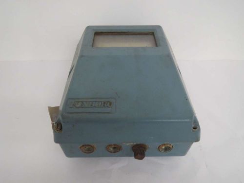 FOXBORO E96S-IA-B MAGNETIC 120V-AC 0-100 FLOW TRANSMITTER B438683