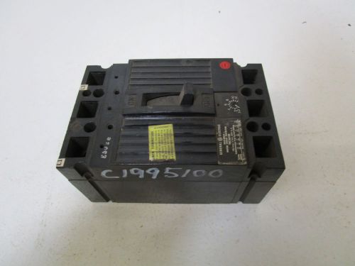 GENERAL ELECTRIC TEC36100 CIRCUIT BREAKER *USED*