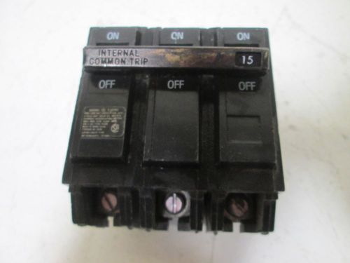 GENERAL ELECTRIC THQB315 CIRCUIT BREAKER *USED*