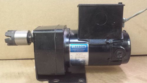 Leeson Permanent Magnet DC Gear Motor CM30D18NZ5C