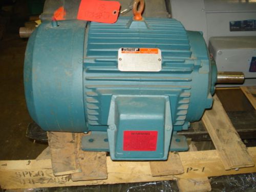 RELIANCE AI 7 1/2HP MOTOR, 1775RPM, ENCL-TEFC, FR-254U, MOD#P25G3106E, 3PH