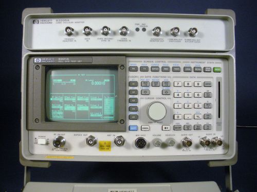 HP/Keysight/Agilent 8921A/83205A RF Cell Site TestSet with CDMA Cellular Adapter