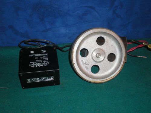 Vintage DURANT 90v COUNTER 6-Y-40655-400-PE + ES-9513RS Wheel MOTOR STEAMPUNK